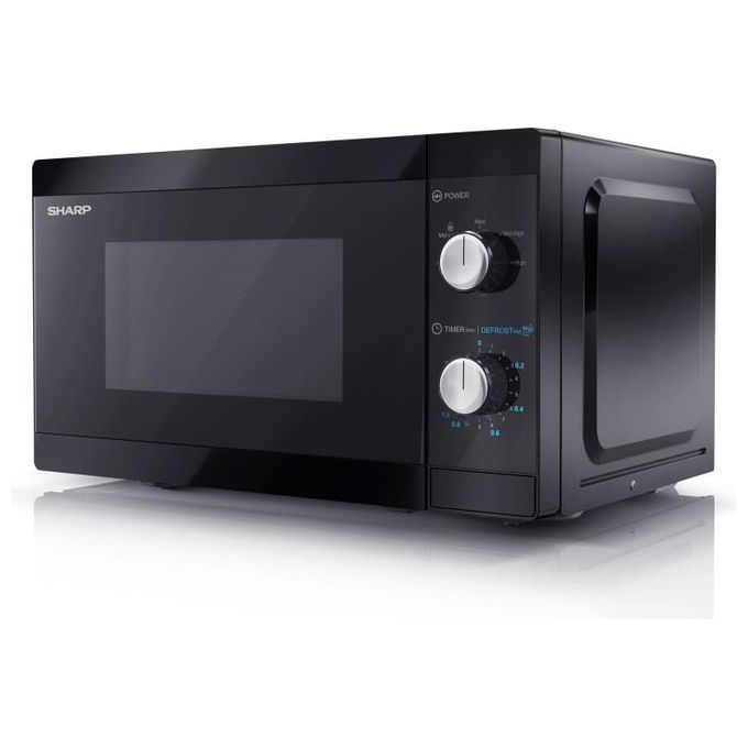 Sharp YC-MS01EB Forno a microonde Solo 20 L 800 W 5 livelli di potenza Scongelamento colore Nero