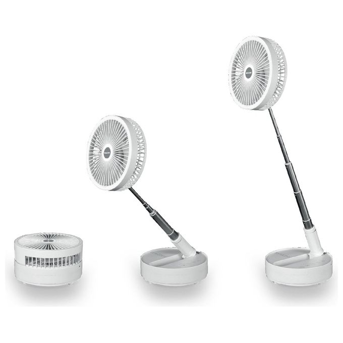 Sigiller ventilatore salvaspazio cordless oscillante usbda per un rinfresco efficace e portatile in qualsiasi ambiente
