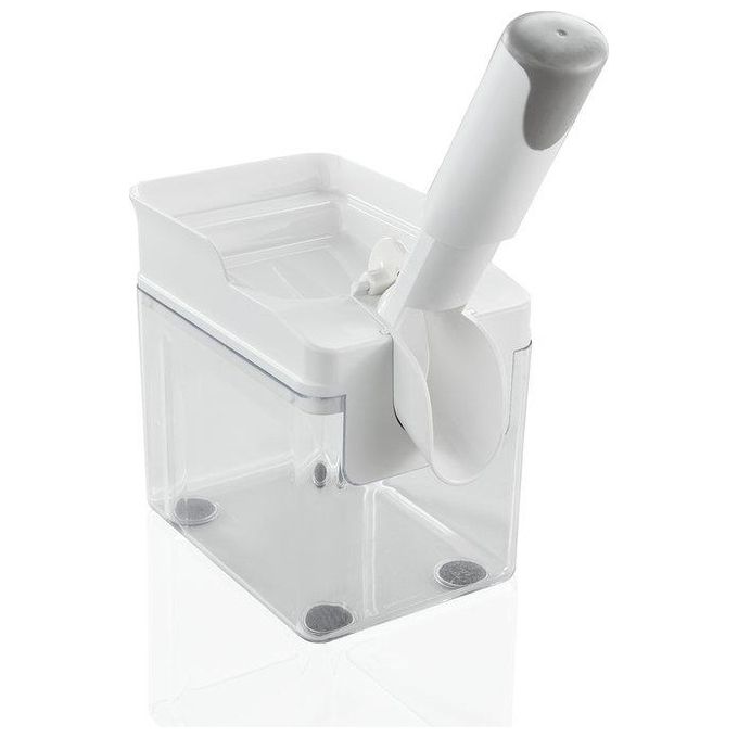 Leifheit 37211 Cherrymat 3.0 Snocciolatore per Ciliegie fino a 15 Kg-ora manico ergonomico lavastoviglie colore Bianco