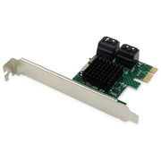 Conceptronic EMRICK03G Scheda di Interfaccia Adattatore SATA Interno PCIe 4 Porte