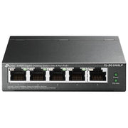 TP-Link TL-SG1005LP Switch Gigabit 5 Porte con 4 Porte PoE+ IEEE 802.3af-at Power Budget Totale 40 W colore Nero
