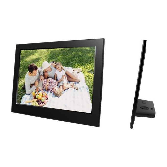 Braun 21247 DigiFrame 10 Slim Cornice Digitale 10.1'' 1024 x 600 Pixel TFT-LCD con Retroilluminazione LED colore Nero