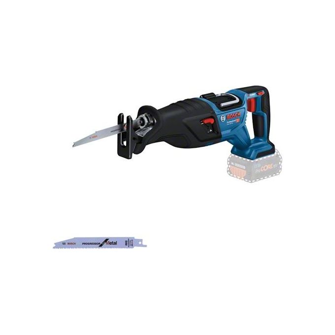 Bosch Professional 06016C0000 GSA 18V-28 Sega a Sciabola a Batteria 18 V Tecnologia BITURBO Brushless Senza Batteria e Caricabatteria colore Nero