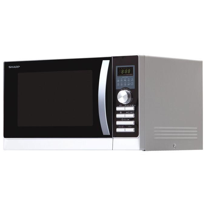 Sharp R843INW Forno a microonde combinato 25 L 900 W Grill 1100 W Convezione 2500 W 10 programmi automatici colore Argento