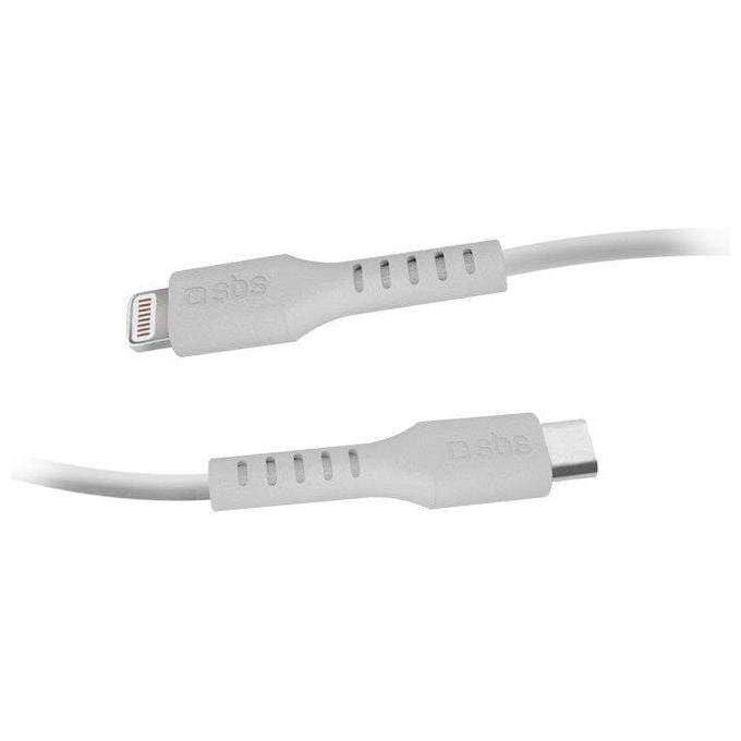 Sbs Cavo Lightning Charging Data Cable 1mt Bianco