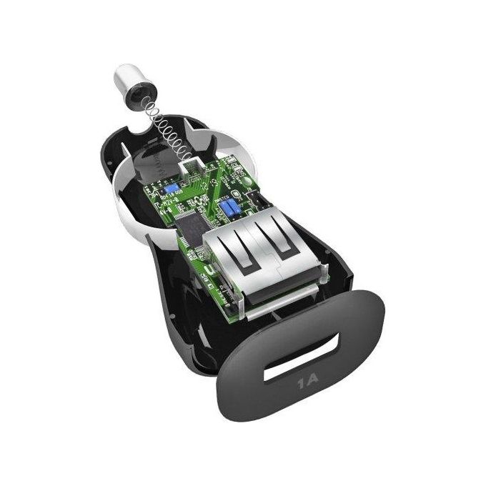 Sbs Caricabatterie da Auto con Usb da 1A 12-24V