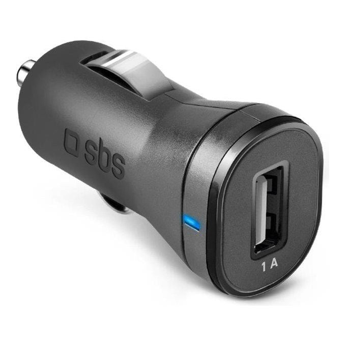 Sbs Caricabatterie da Auto con Usb da 1A 12-24V