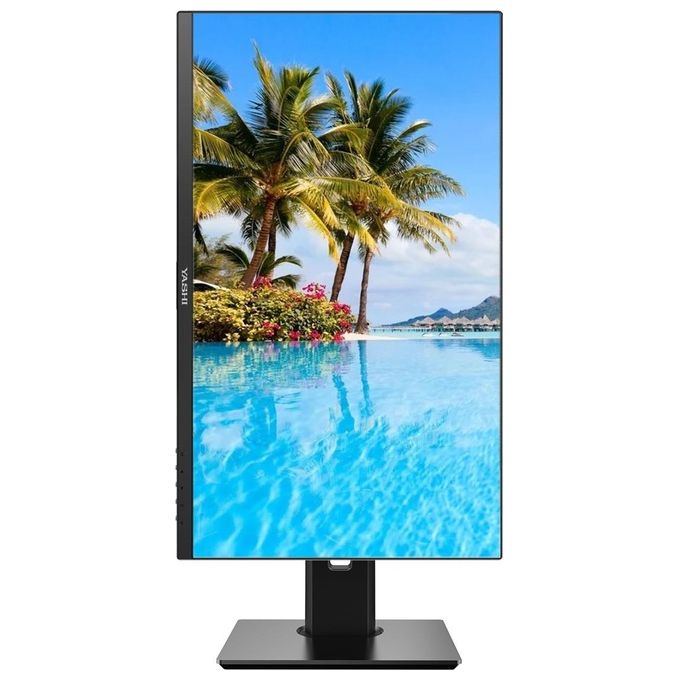 Yashi YZ2461 Monitor 24'' IPS Full HD 1ms 300 cd-m² Pivot VESA HDMI DisplayPort colore Nero