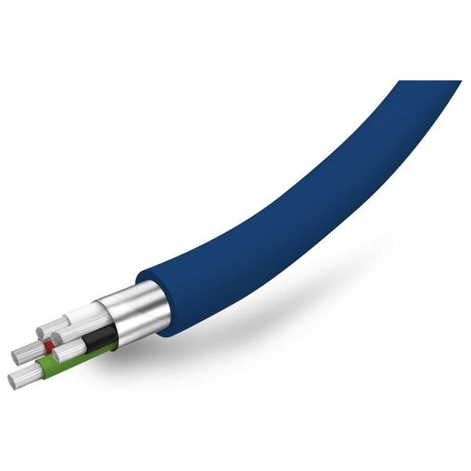 Sbs Cavo Dati e Ricarica Type C Collezione Polo 1mt Blu