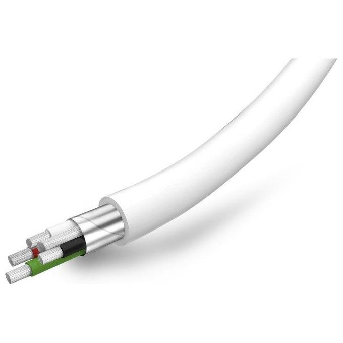 Sbs Cavo Dati e Ricarica Type C 1mt Bianco Collezione Polo