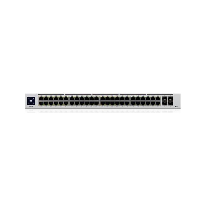 Ubiquiti USW-48-POE-EU UniFi Switch Gestito 48 Porte Gigabit 32 Porte PoE 195W 4 Porte SFP 1G L2 colore Argento