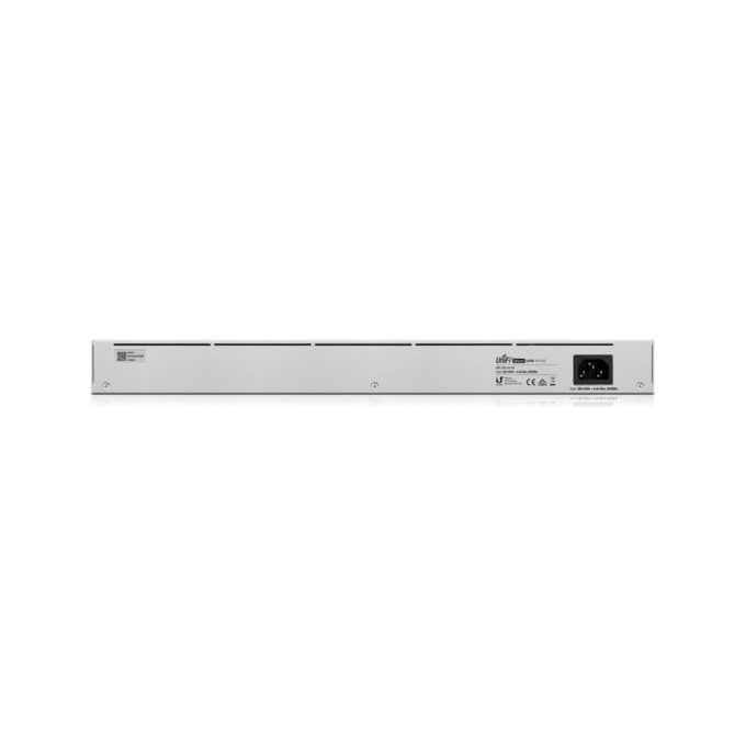 Ubiquiti USW-48-POE-EU UniFi Switch Gestito 48 Porte Gigabit 32 Porte PoE 195W 4 Porte SFP 1G L2 colore Argento