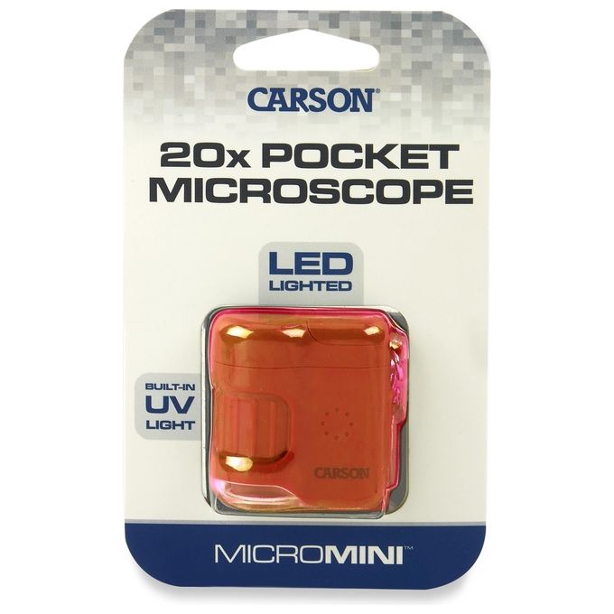 Carson MicroMini Microscopio Digitale 20x Arancio