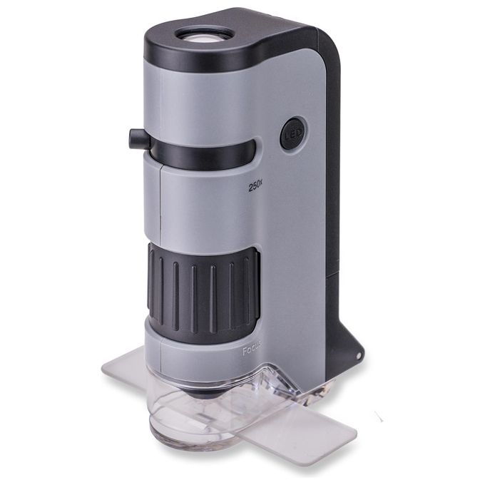 Carson MicroFlip 100x - 250x LED Pocket Microscopio Digitale