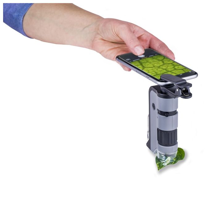Carson MicroFlip 100x - 250x LED Pocket Microscopio Digitale