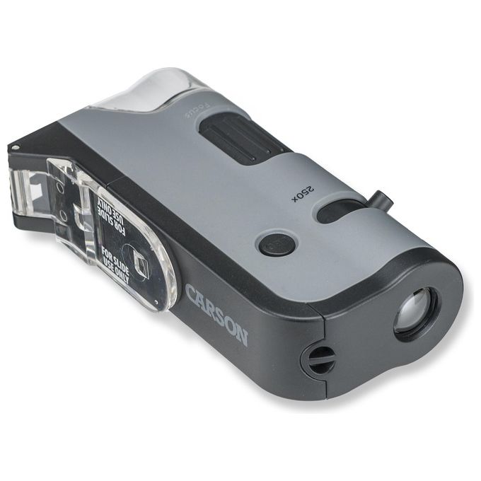 Carson MicroFlip 100x - 250x LED Pocket Microscopio Digitale