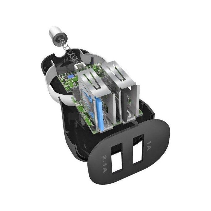 Sbs KIT_ di Ricarica USB-Type C per Auto Nero
