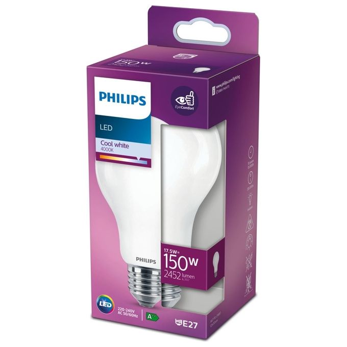 Philips Goccia Lampadina Led 150W e27 Luce Bianco Freddo