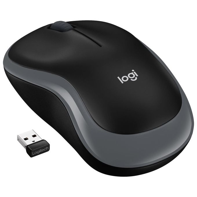Logitech Mouse Wireless Mouse M185 Swift Grey
