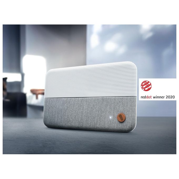 One For All SV9436 5G Design Line Antenna TV Interna DVB-T2 1080p Multidirezionale 360° Filtro 5G colore Bianco