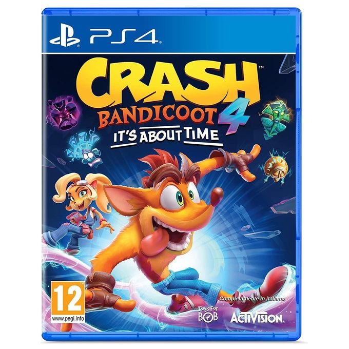 Activision 78546IT Crash Bandicoot 4 It's About Time Videogioco PS4 Platform PEGI 6