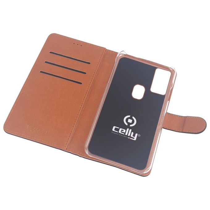 Celly Wally Case per Samsung Galaxy A21s Nero