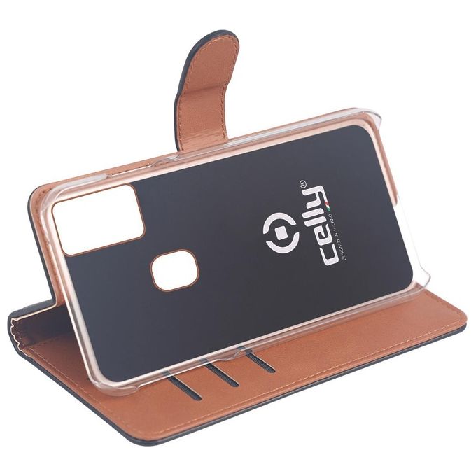 Celly Wally Case per Samsung Galaxy A21s Nero