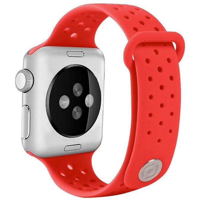 Celly Cinturino per Apple Watch 42-44mm Rosso