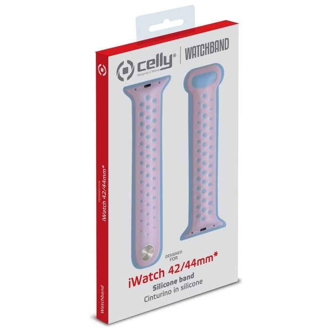 Celly Cinturino per Apple Watch 42-44mm Rosa