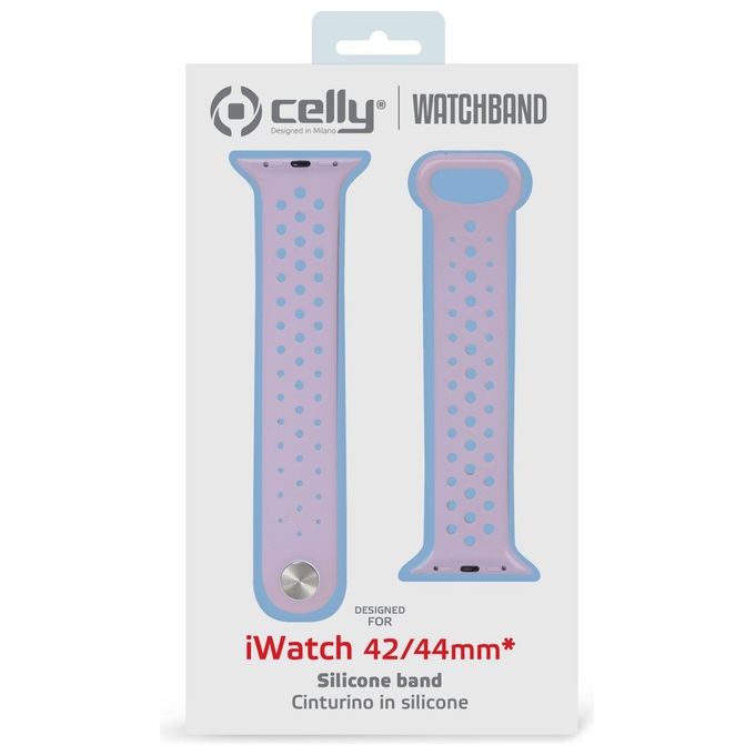 Celly Cinturino per Apple Watch 42-44mm Rosa