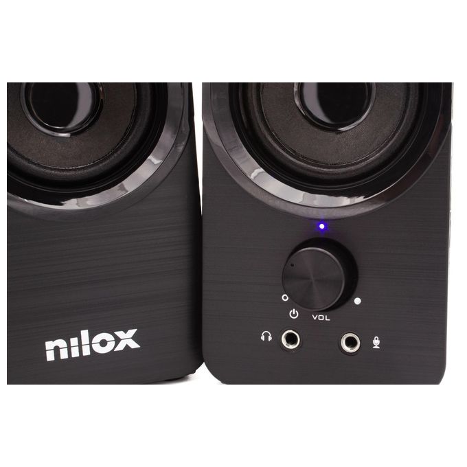 Nilox NXAPC02 Casse Acustiche per Pc 6W