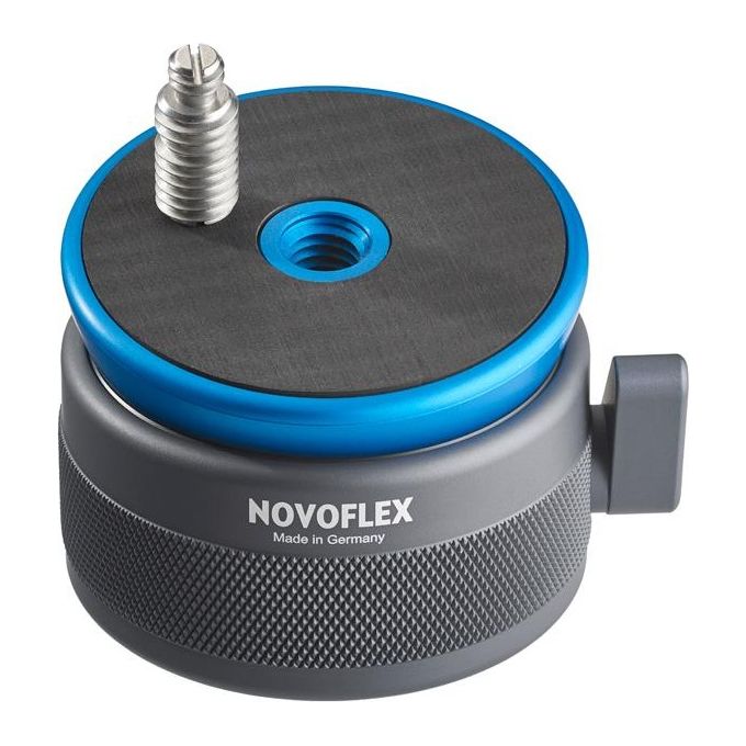Novoflex MBAL20 MagicBalance Testa di Livellamento 60 mm 20° Inclinazione Carico 10 Kg Filettatura 3-8'' e 1-4'' colore Nero