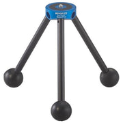 Novoflex BP BasicPod Mini Treppiede Mini da Tavolo 3 Gambe Carico Massimo 15 Kg Altezza Minima 1,6 cm Altezza Massima 14,5 cm Peso 52 g colore Blu