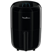 Moulinex EZ3018 Easy Fry Compact Precision Friggitrice ad Aria Elettrica Compatta senza Olio Capacita' 1,6 Litri 6 Funzioni Touch Screen Nero