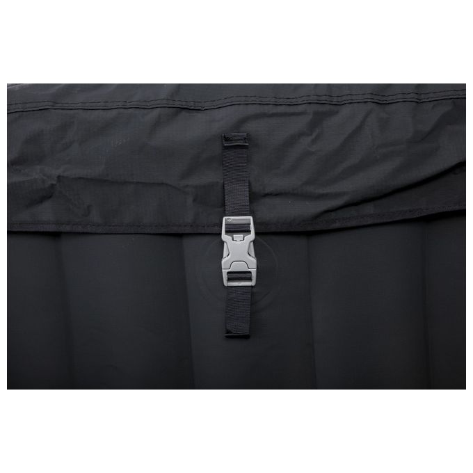 Bestway 60001 Lay-Z-Spa Miami AirJet Piscina Idromassaggio Gonfiabile 180x66 cm 4 Persone 40°C Freeze Shield colore Nero