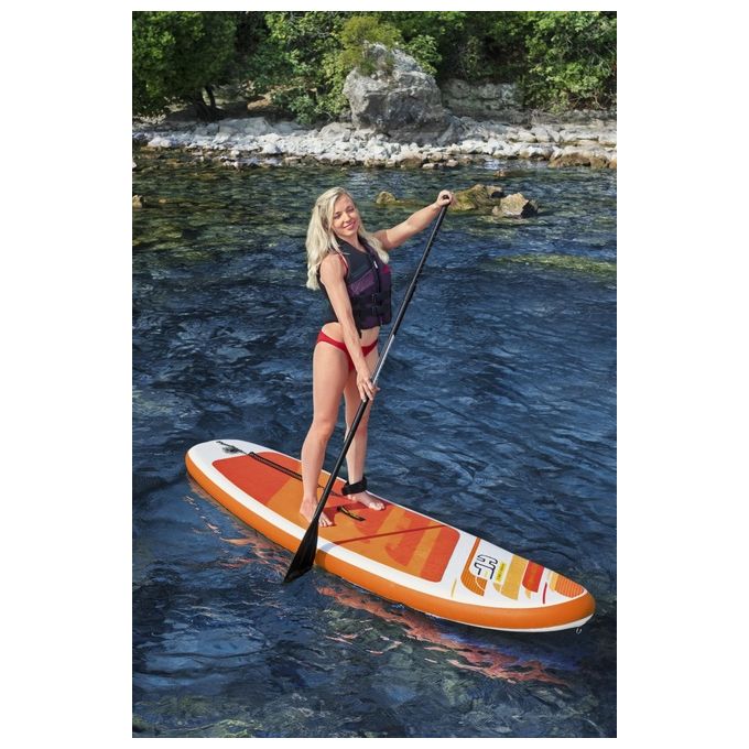 Bestway tavola sup stand up paddle 65349 multicolore 274x76 cm capacita' 100 kg