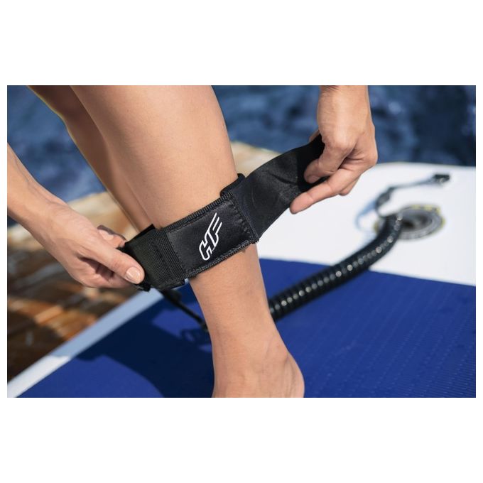 Bestway 65350 Oceana Tavola Stand Up Paddle SUP Gonfiabile 305 cm 120 Kg con Remo Pinna Rimovibile colore Multicolore