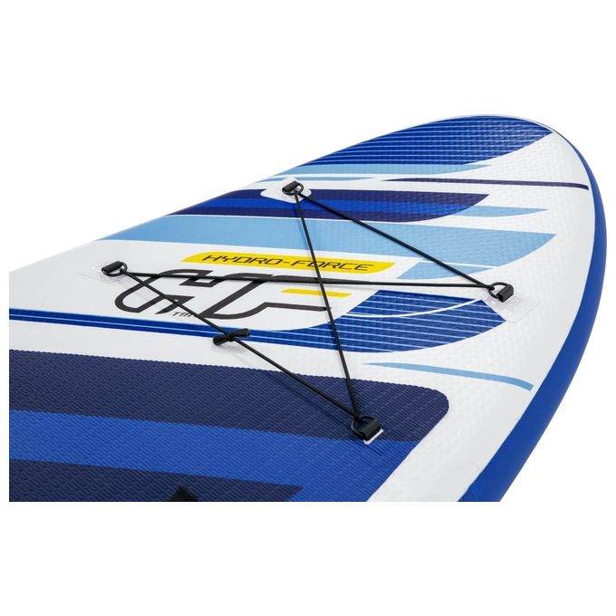Bestway 65350 Oceana Tavola Stand Up Paddle SUP Gonfiabile 305 cm 120 Kg con Remo Pinna Rimovibile colore Multicolore