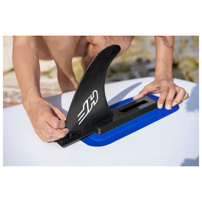 Bestway 65350 Oceana Tavola Stand Up Paddle SUP Gonfiabile 305 cm 120 Kg con Remo Pinna Rimovibile colore Multicolore
