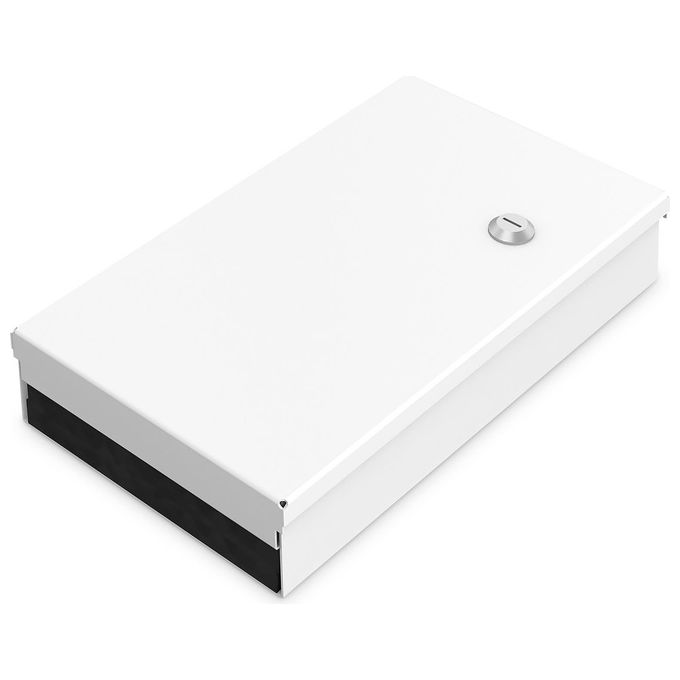Digitus DN-96800S-2 Unibox a fibra ottica per montaggio a parete compatta fino a 24 fibre IP20 acciaio grigio (RAL 7035)