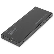 Digitus DS-45323 Splitter HDMI 1x4 Risoluzione 4K 60 Hz HDR HDCP 2.2 colore Nero