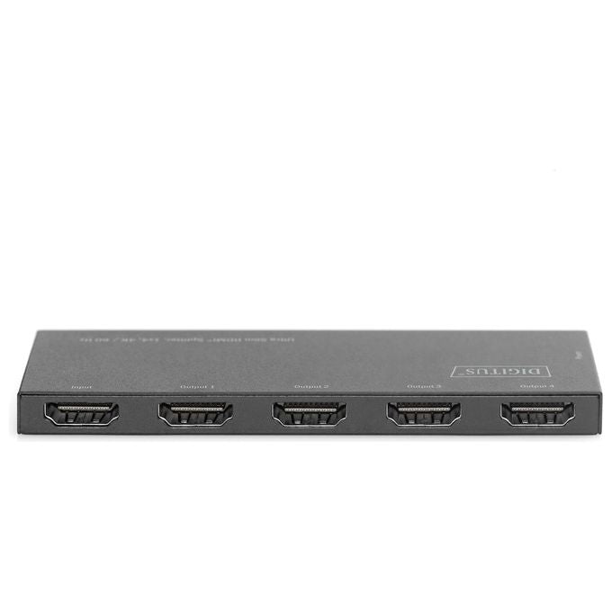 Digitus DS-45323 Splitter HDMI 1x4 Risoluzione 4K 60 Hz HDR HDCP 2.2 colore Nero