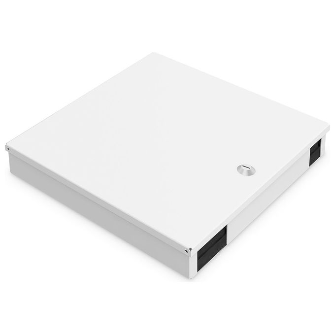 Digitus DN-96800M-2 Unibox Cassetta di Giunzione Fibra Ottica Montaggio a Parete 48 Fibre IP20 colore Grigio