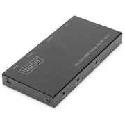 Digitus DS-45322 Splitter HDMI Ultra Slim 1x2 4K 60 Hz HDR HDCP 2.2 18 Gbps colore Nero