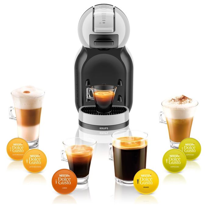 Krups KP123BK DOLCE GUSTO Macchina da caffe' a capsule 0.8 L 15 bar 1500 W colore Grey e Black