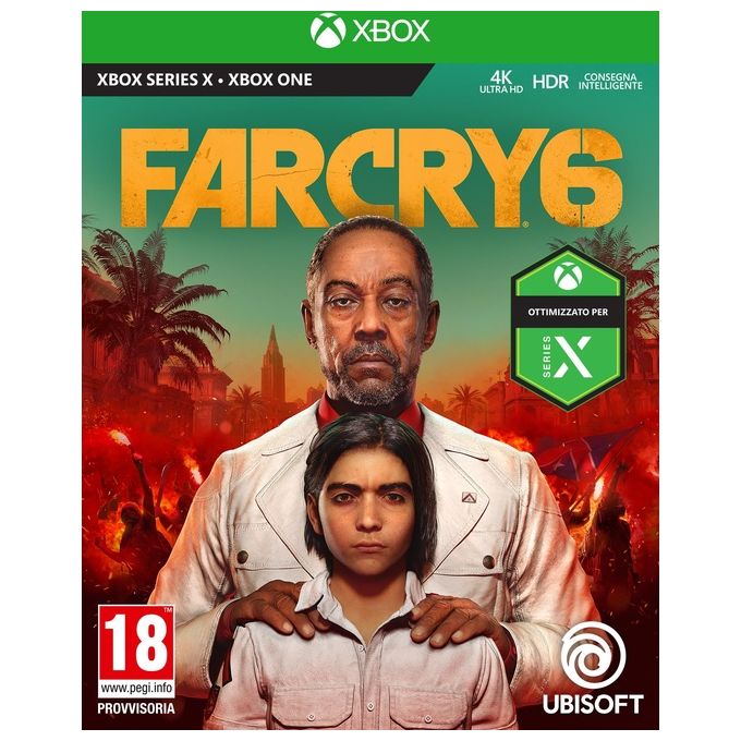 Ubisoft 300116816 Far Cry 6 Videogioco Standard Italiano Xbox Series X Xbox One colore Nero