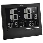 Tfa-Dostmann Orologio a Parete Radiocontrollato Nero