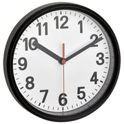 TFA Dostmann Orologio da Parete Analogico Radioncontrollato Nero