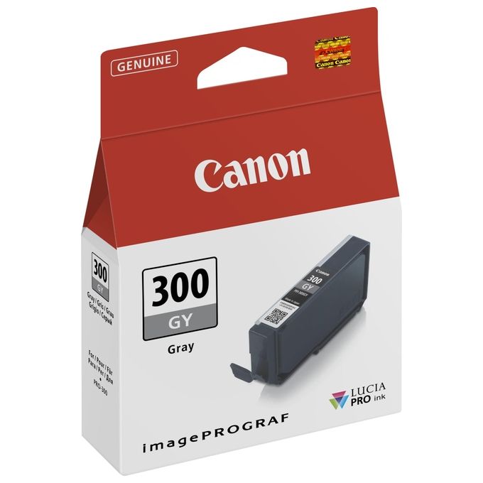 Canon PFI-300 Cartuccia Originale Grigio