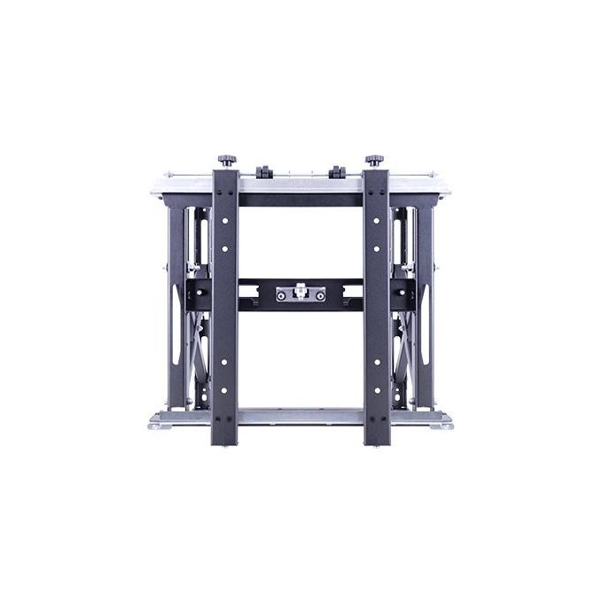 ITB PM5790 PushandPull Slim Light Supporto TV-Monitor VESA 600x400 mm Regolazione 3D Portata 35 Kg colore Nero